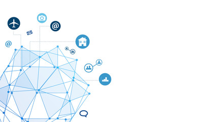 rete, internet, connessione, vettoriale, futuro,