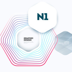 Abstract design of vector elements for graphic template. Modern background. Colourful smooth lines for business branding, website sale, marketing, discount, offer.