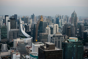 THAILAND BANGKOK CITY SKYLINE CRU ROOFTOP BAR