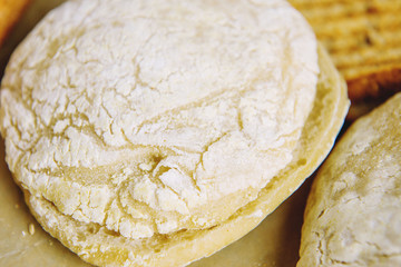 bread on parchment