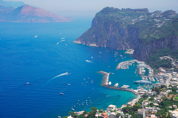Fototapeta premium Capri island, Italy