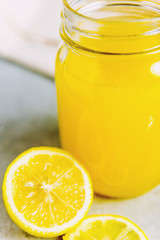 lemonade in glass