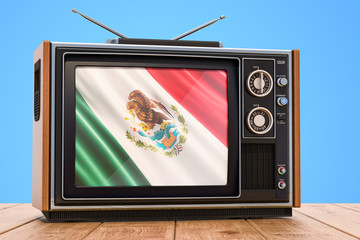 Mexican Television concept, 3D rendering