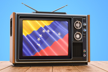 Venezuelan Television concept, 3D rendering