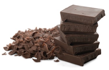 Dark Chocolate Blocks and Pieces