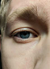 closeup of my eye