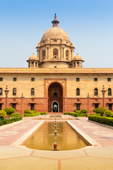 Ministries near Rashtrapati Bhavan in New Delhi, India