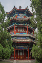 Beijing, China, August 2018, Summer Palace, details