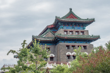 Fototapeta na wymiar Beijing, China, August 2018, Summer Palace, details