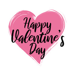 Happy Valentine's Day vector card