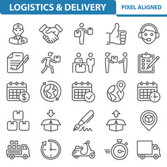 Logistics & Delivery Icons
