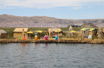 Iles Uros, lac Titicaca