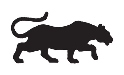 Panther. Vector drawing © Marina