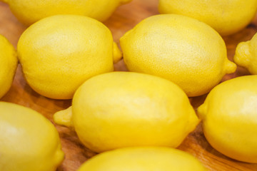 lemon fruit with leaf isolated on white background Clipping Path