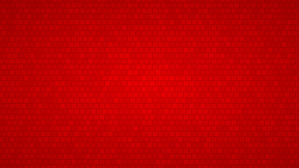 Abstract background of small squares in shades of red colors