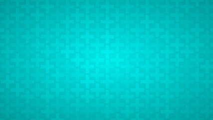 Abstract background of crosses in shades of light blue colors
