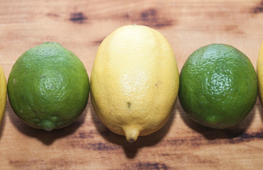lemon fruit with leaf isolated on white background Clipping Path