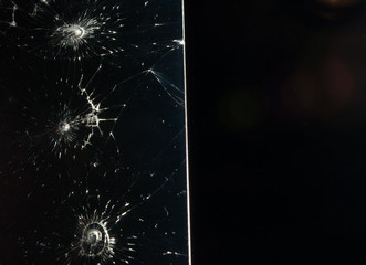 Obraz premium Mobile phone service change display old and new side by side