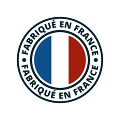 Made in France illustration (Non-English text - Made in France Guarantee)