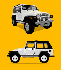 Obraz premium Off road car image