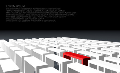 Different from everyone.  3d benches.