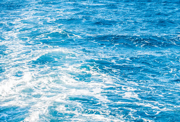 Background shot of aqua sea water surface