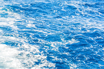 Background shot of aqua sea water surface