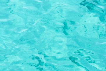 Background shot of aqua sea water surface