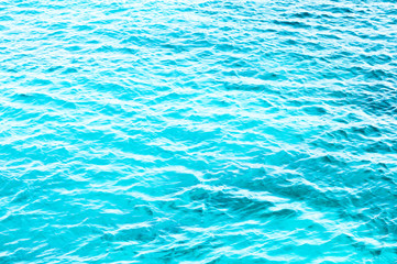 Background shot of aqua sea water surface