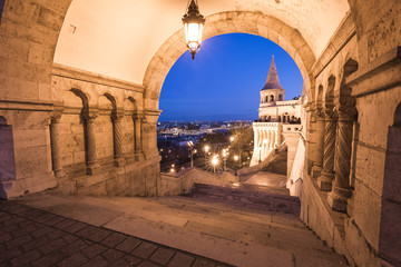 view from the Fisherman's Bastion - Budapest - Hungary