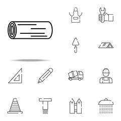 wood, wood icon. construction icons universal set for web and mobile