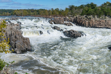 Potomac River along Great Falls, Virginia