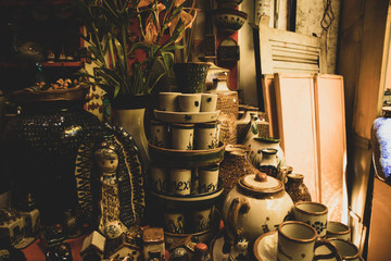 Ceramics at Traditional Market in Mexico CIty