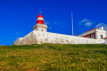Vista do Cabo da Roca em Portugal