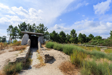 Dolmen of Cortico or Dolmen of the House of the Orca