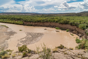 Curve on the Rio Grande River