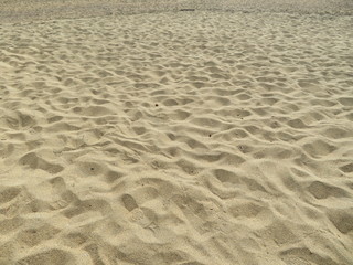Fototapeta na wymiar wunderschöner Sand am Strand der Pazifikküste von Manzanillo in Mexiko