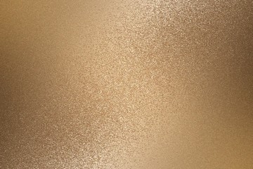 Texture of rough bronze metal wall, abstract background