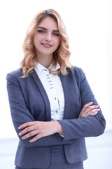 portrait of young business woman