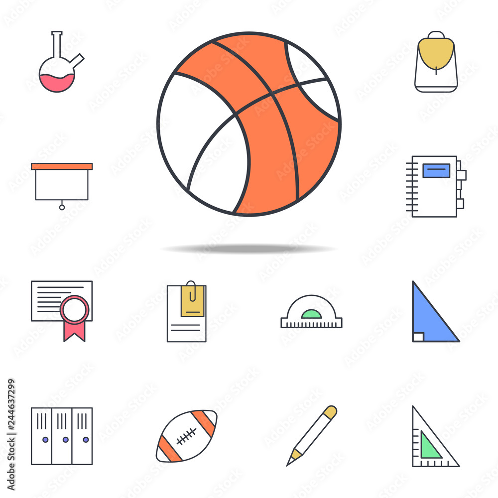 Poster basketball icon. web icons universal set for web and mobile