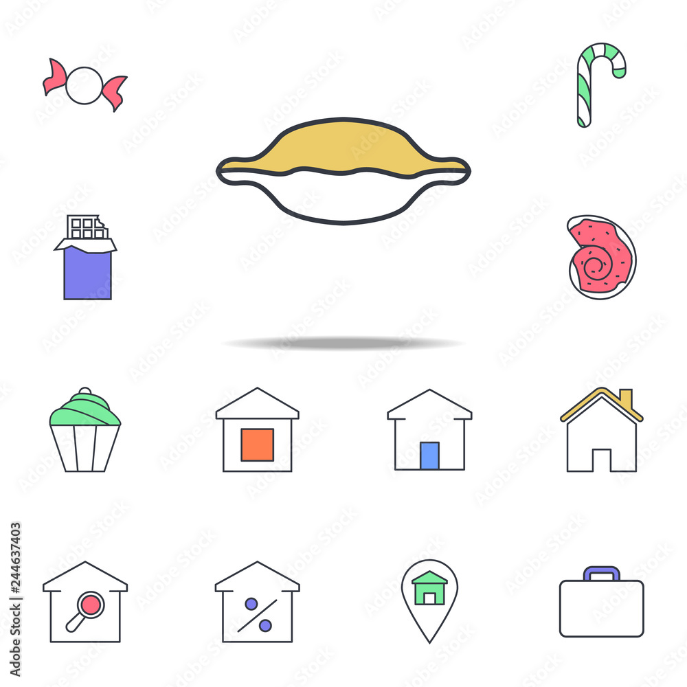 Poster biscuit icon. web icons universal set for web and mobile