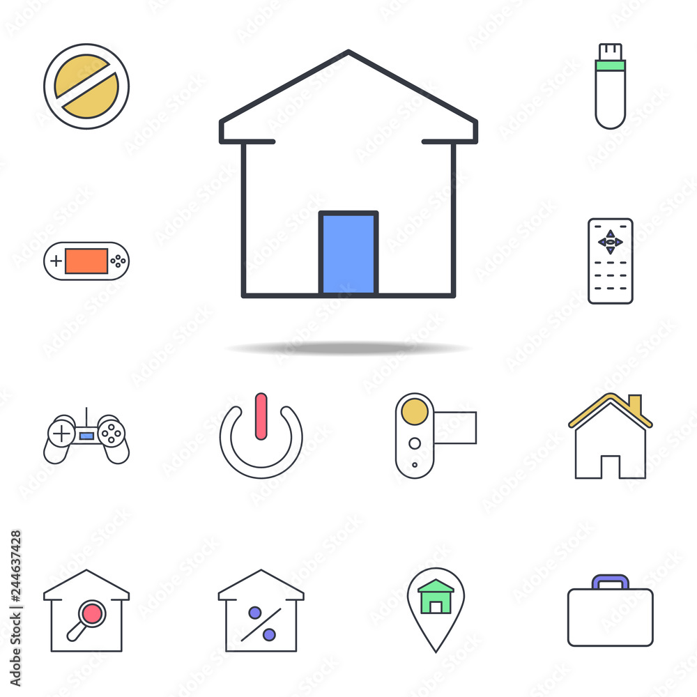 Poster house icon. web icons universal set for web and mobile
