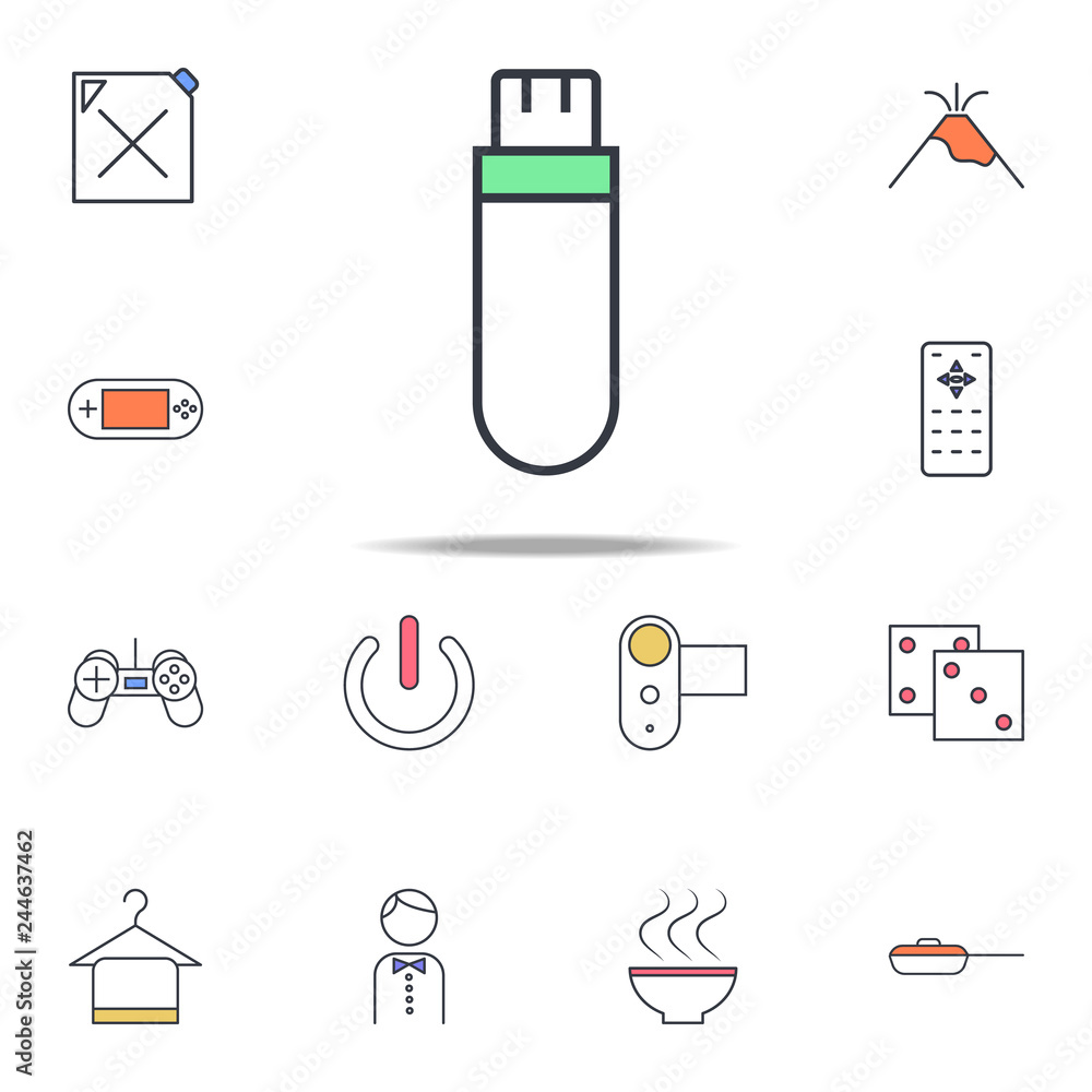 Poster flash card icon. web icons universal set for web and mobile