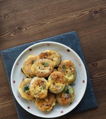 한국의 음식 김밥계란구이 