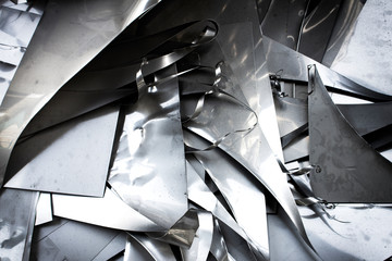 Stainless steel waste