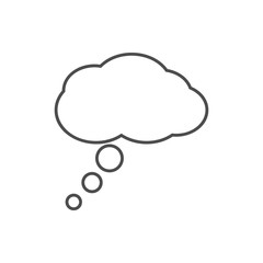 colloquial icon. Element of cyber security for mobile concept and web apps icon. Thin line icon for website design and development, app development