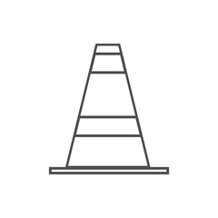 roadblock icon. Element of cyber security for mobile concept and web apps icon. Thin line icon for website design and development, app development