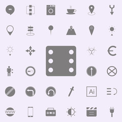 Dices icon. web icons universal set for web and mobile