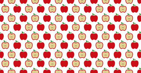Apple wallpaper art cute funny vector illustration concept