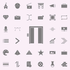 elevator icon. web icons universal set for web and mobile